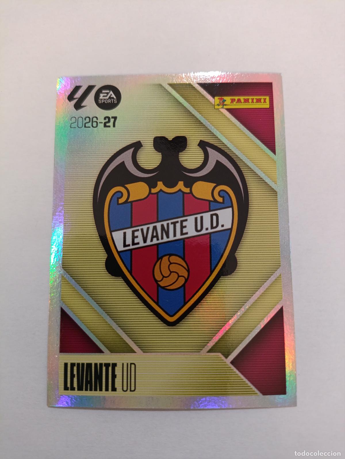 Figurine di Calcio: LIGA ESTE 2026 2027 LEVANTE UD ESCUDO N&ordm;1