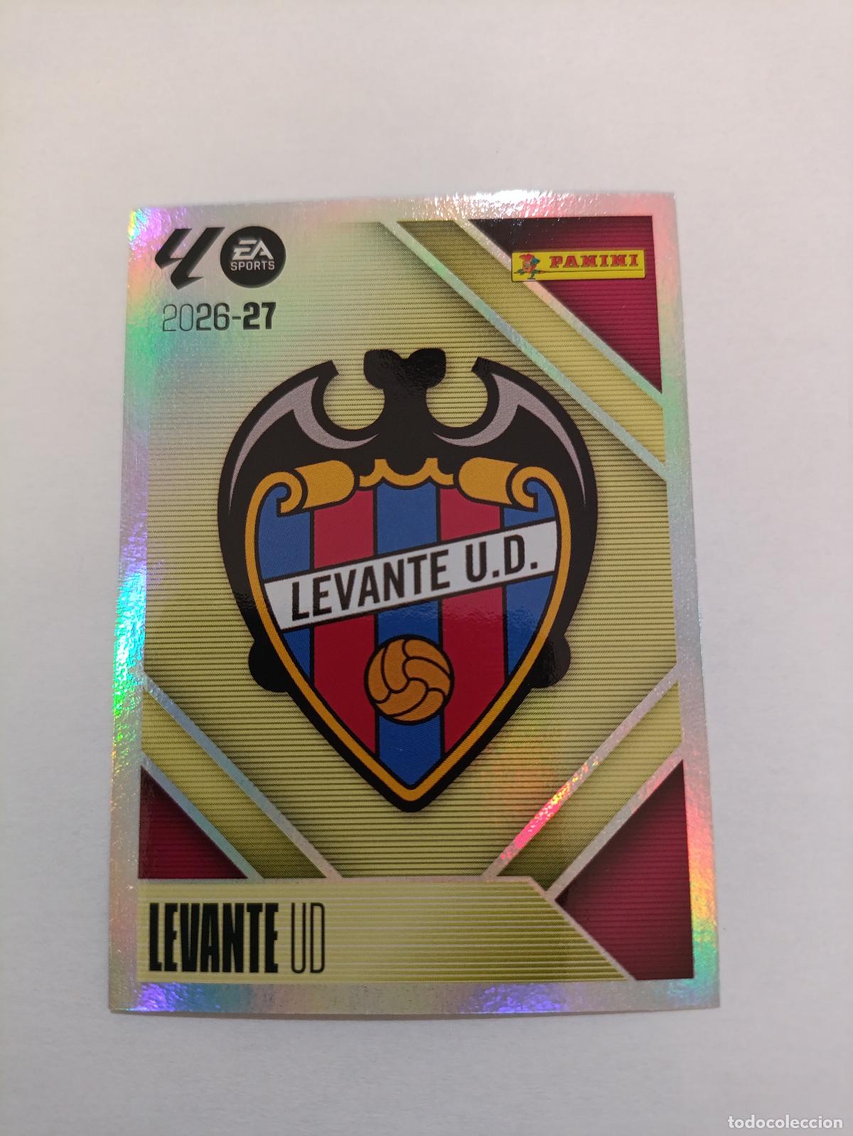 Figurine di Calcio: LIGA ESTE 2026 2027 LEVANTE UD ESCUDO N&ordm;1