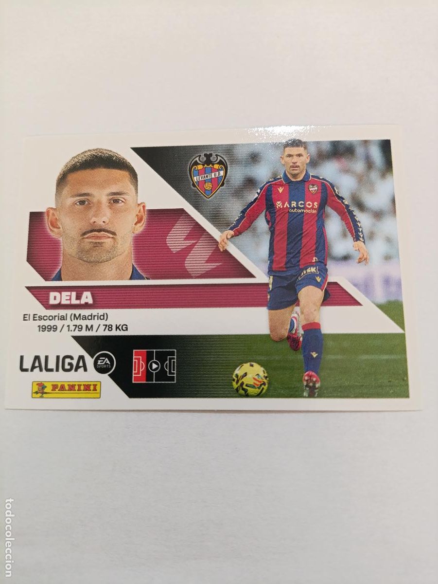 Figurine di Calcio: LIGA ESTE 2026 2027 LEVANTE UD DELA N&ordm;7