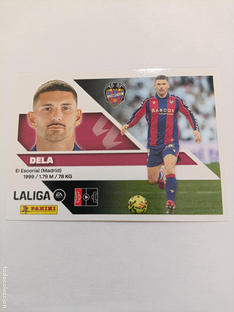 Figurine di Calcio: LIGA ESTE 2026 2027 LEVANTE UD DELA N&ordm;7