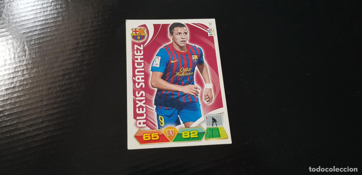 Figurine di Calcio: 51 ALEXIS SANCHEZ - FC BARCELONA 2011 2012 ADRENALYN 11 12 PANINI