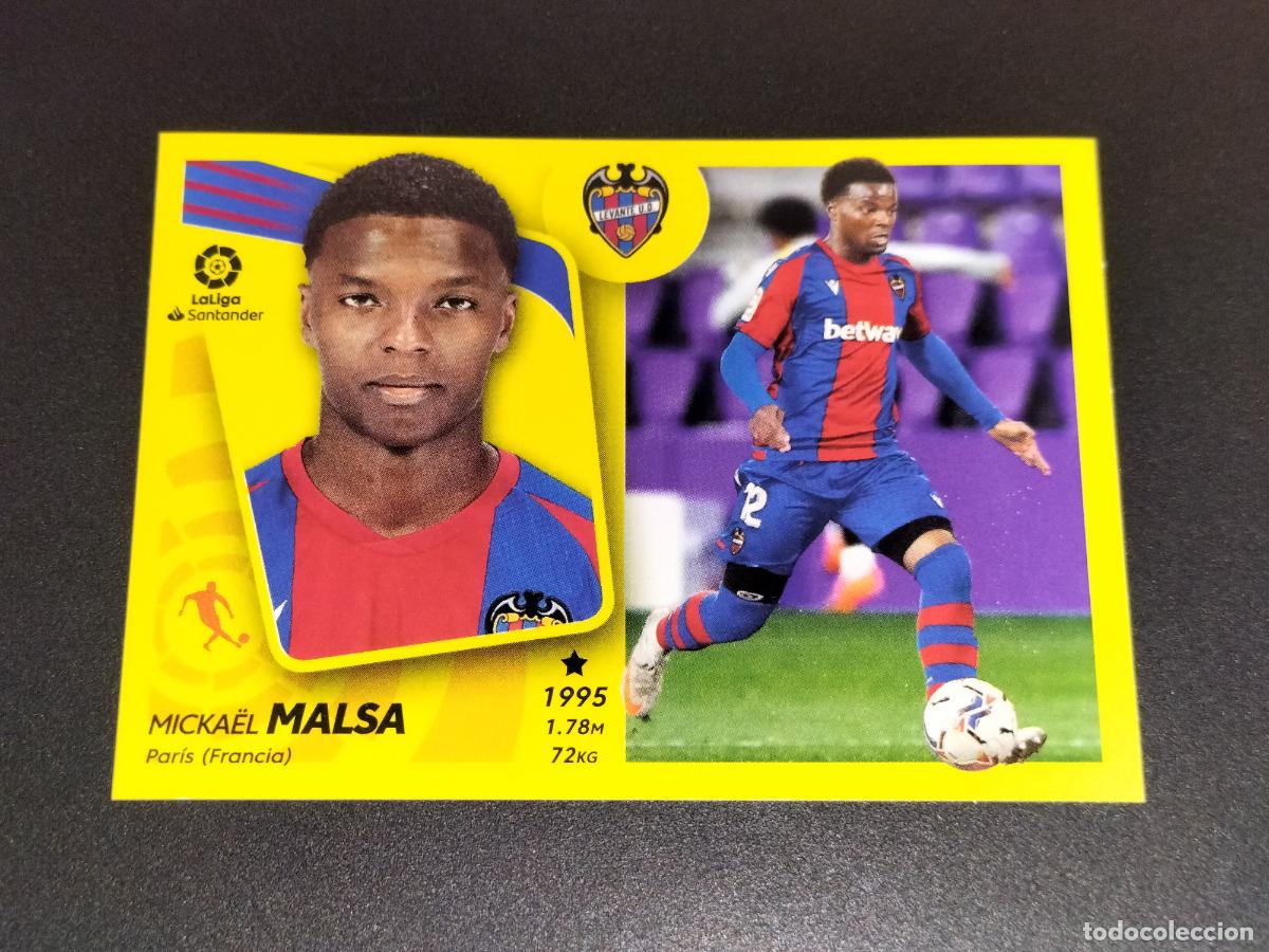 Football Stickers: N&ordm; 12 B MALSA LEVANTE CROMOS LALIGA SANTANDER ESTE LIGA FUTBOL 2021 2022 21 22 PANINI