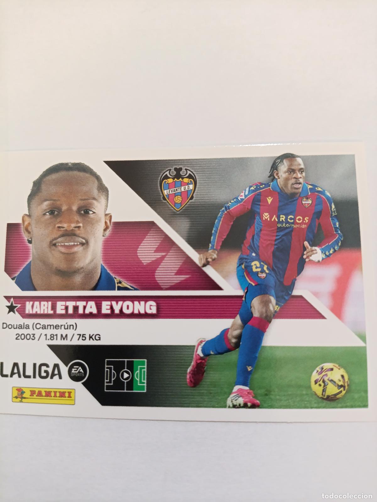 Football Stickers: LIGA ESTE 2026 2027 LEVANTE UD ATTA EYONG N&ordm; 19