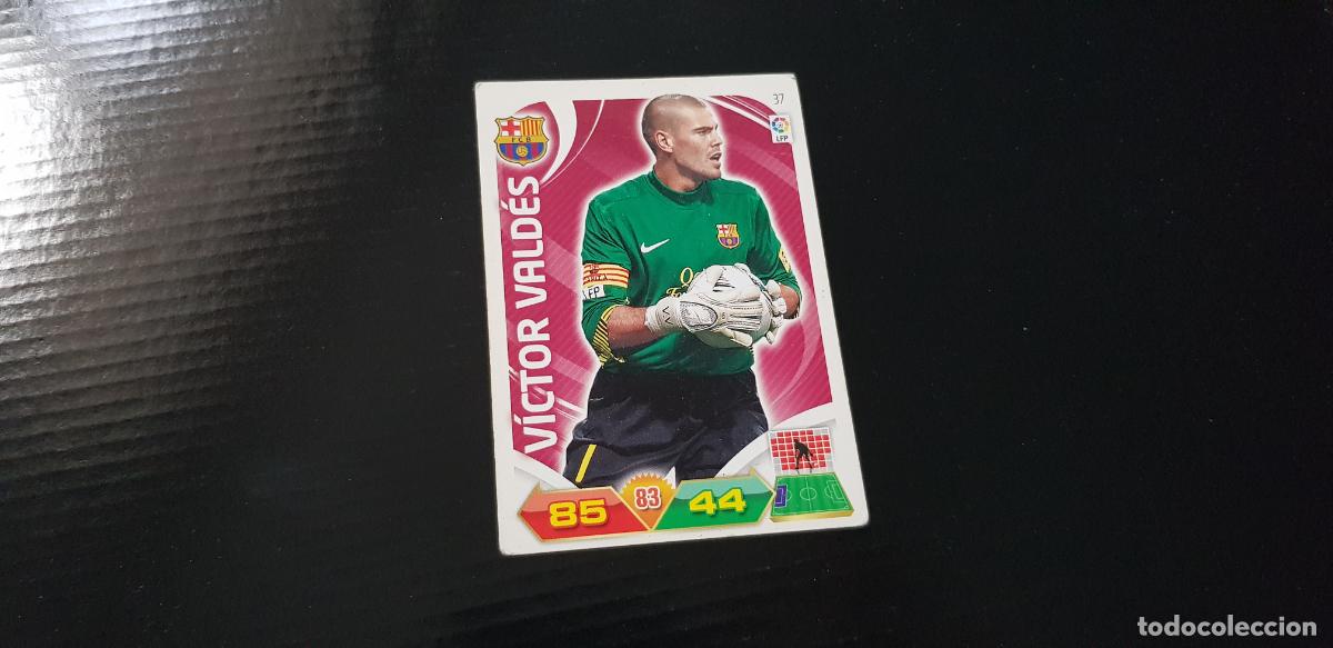 Cromos de f&uacute;tbol: 37 VALDES - FC BARCELONA 2011 2012 ADRENALYN 11 12 PANINI