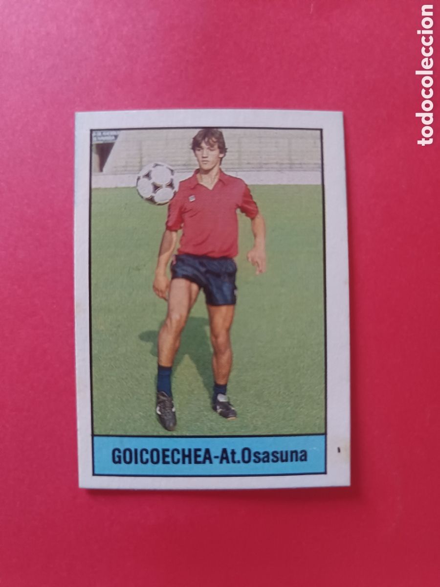 Cromos de Futebol: LISEL 85-86 UN GOICOECHEA FICHAJE BIS 305-A MUY DIF&Iacute;CIL