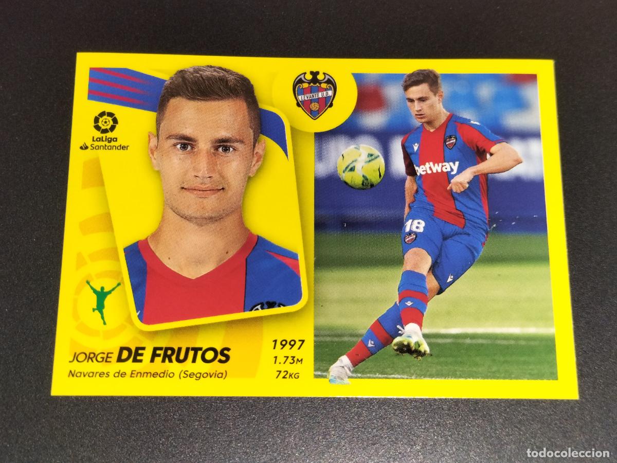 Cartes &agrave; collectionner de Football: N&ordm; 17 JORGE DE FRUTOS LEVANTE CROMOS LALIGA SANTANDER ESTE LIGA 2021 2022 21 22 PANINI