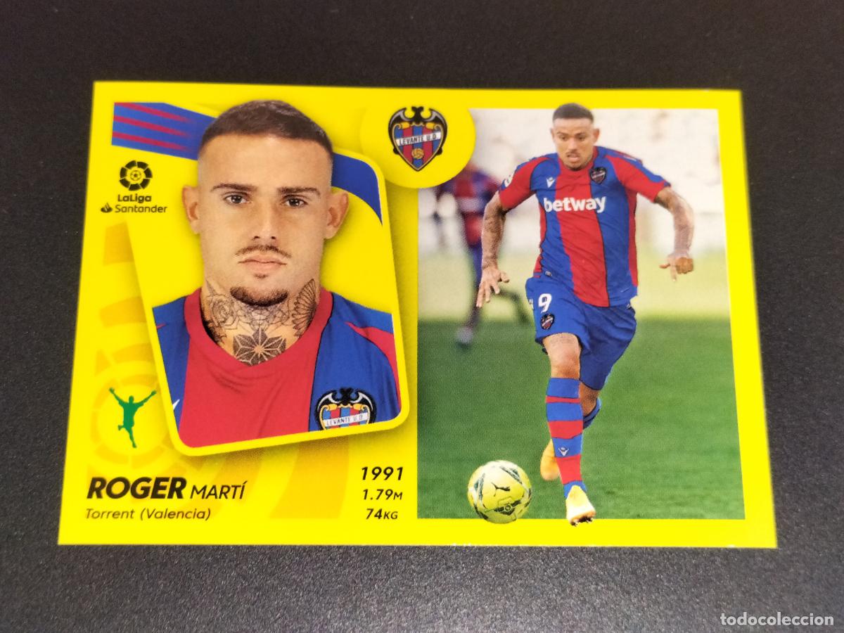 Cartes &agrave; collectionner de Football: N&ordm; 20 ROGER LEVANTE CROMOS LALIGA SANTANDER ESTE LIGA 2021 2022 21 22 PANINI
