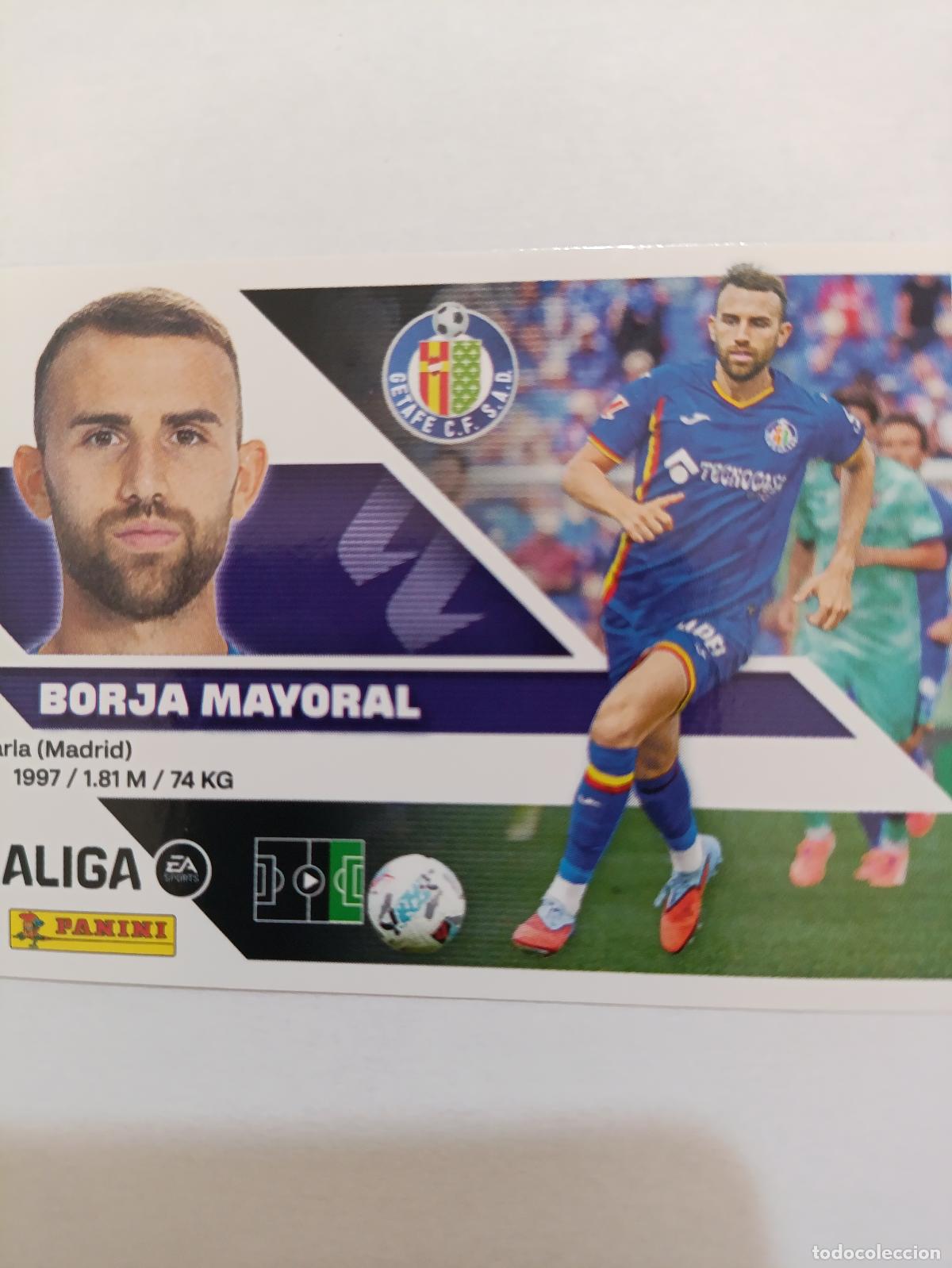 Cartes &agrave; collectionner de Football: LIGA ESTE 2026 2027 GETAFE UD BORJA MAYORAL N&ordm; 18