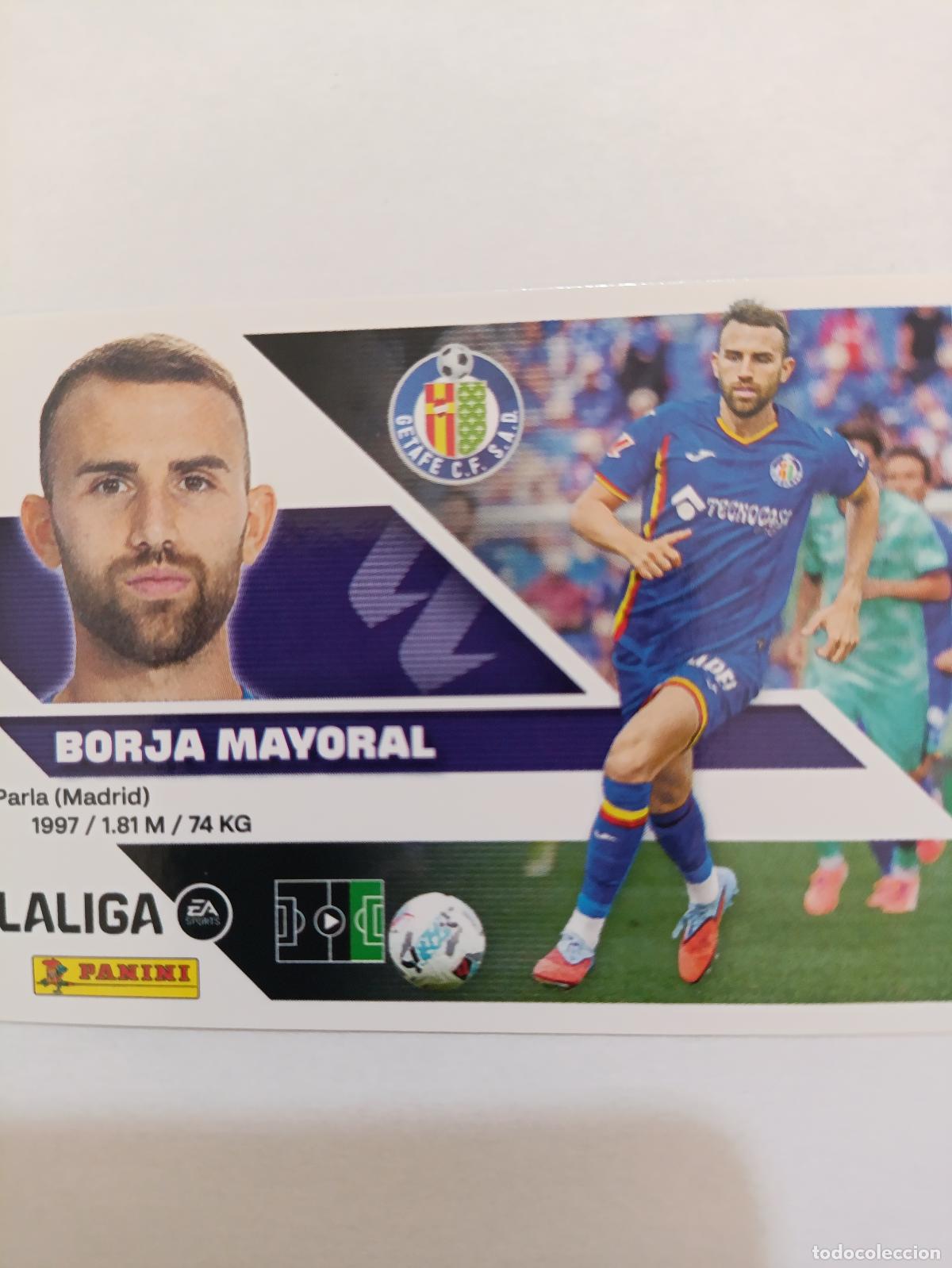 Cartes &agrave; collectionner de Football: LIGA ESTE 2026 2027 GETAFE UD BORJA MAYORAL N&ordm; 18