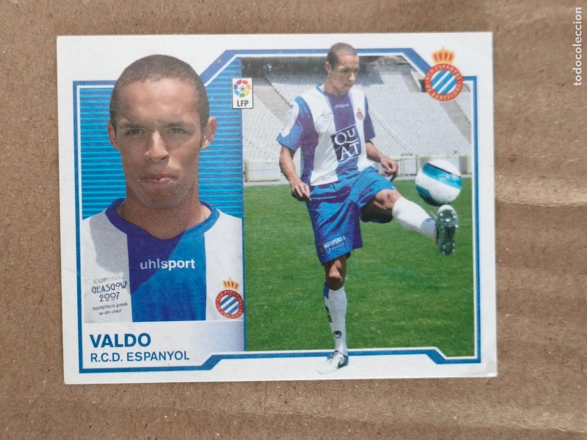 Fu&szlig;ball-Sticker: valdo, liga 07 08 ultimos fichajes