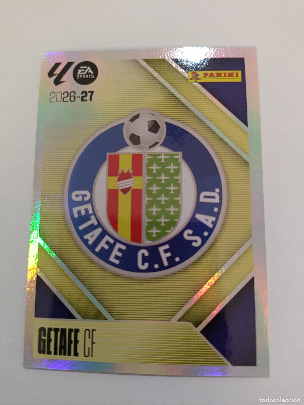 Cromos de Futebol: LIGA ESTE 2026 2027 GETAFE UD ESCUDO N&ordm; 1