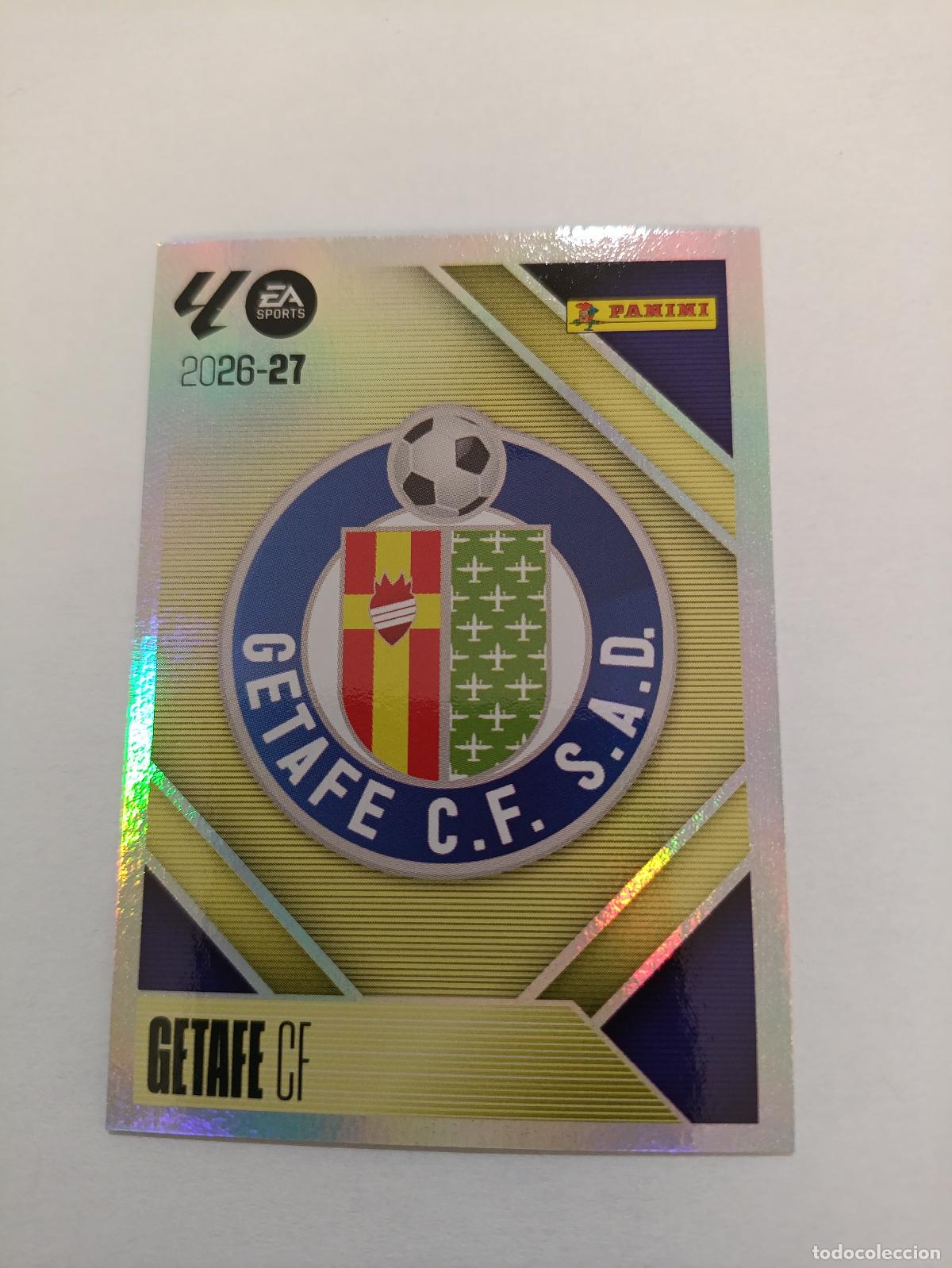 Cromos de Futebol: LIGA ESTE 2026 2027 GETAFE UD ESCUDO N&ordm; 1