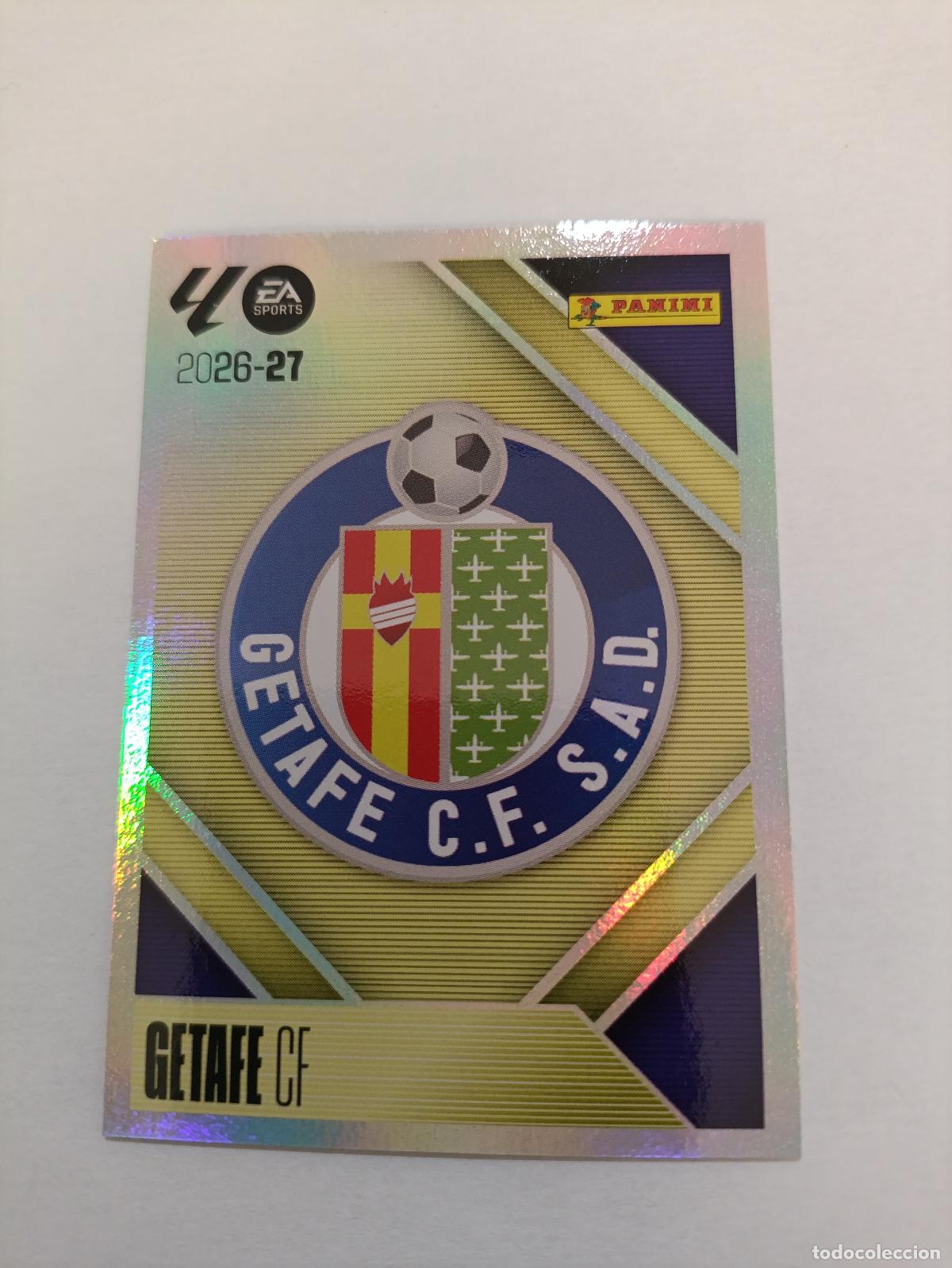 Cromos de Futebol: LIGA ESTE 2026 2027 GETAFE UD ESCUDO N&ordm; 1