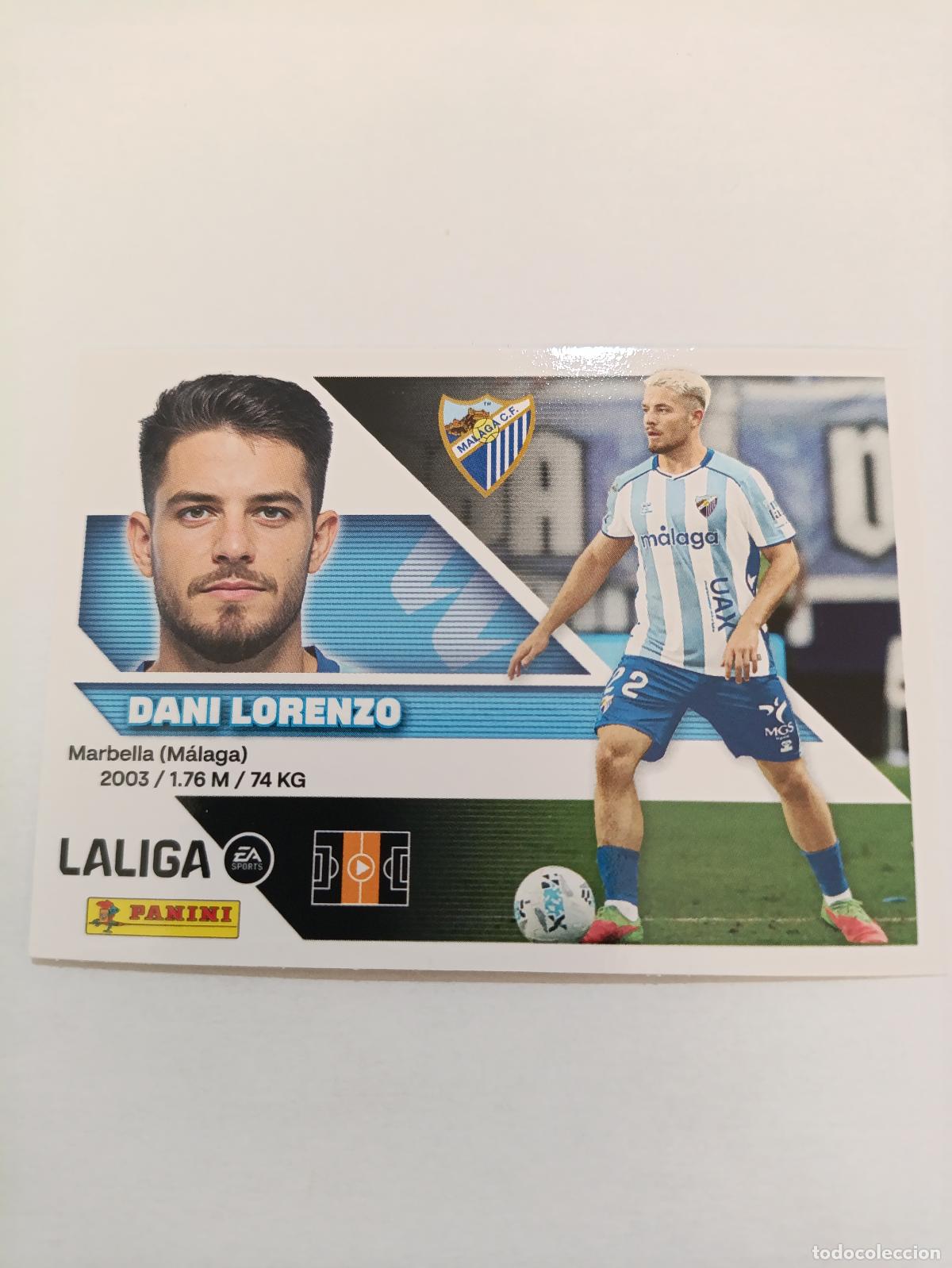 Cromos de Futebol: LIGA ESTE 2026 2027 MALAGA CF DANI LORENZO N&ordm;12