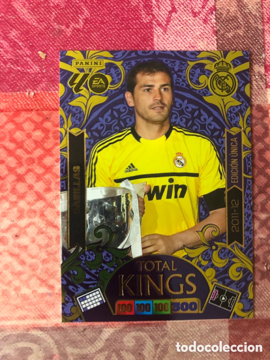 Fu&szlig;ball-Sticker: Casillas Real Madrid Total Kings Adrenalyn XL 25/26 2025 2026