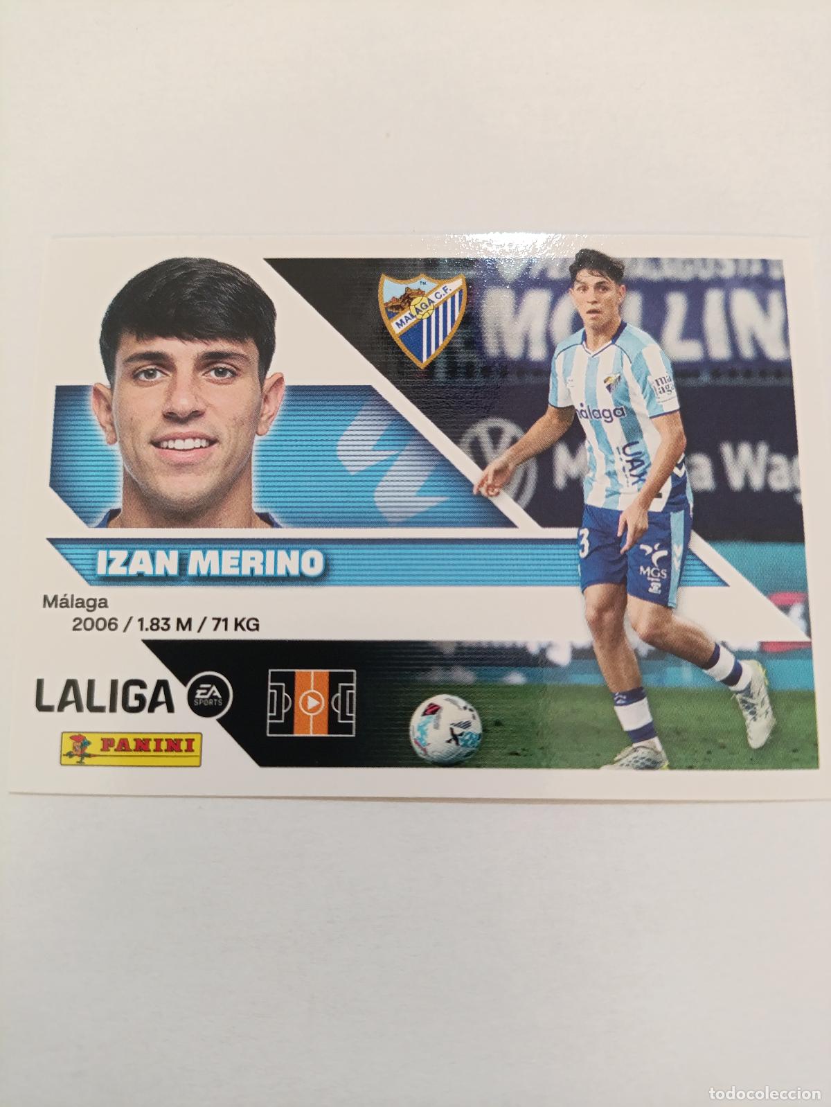 Fu&szlig;ball-Sticker: LIGA ESTE 2026 2027 MALAGA CF IZAN MERINO N&ordm;11