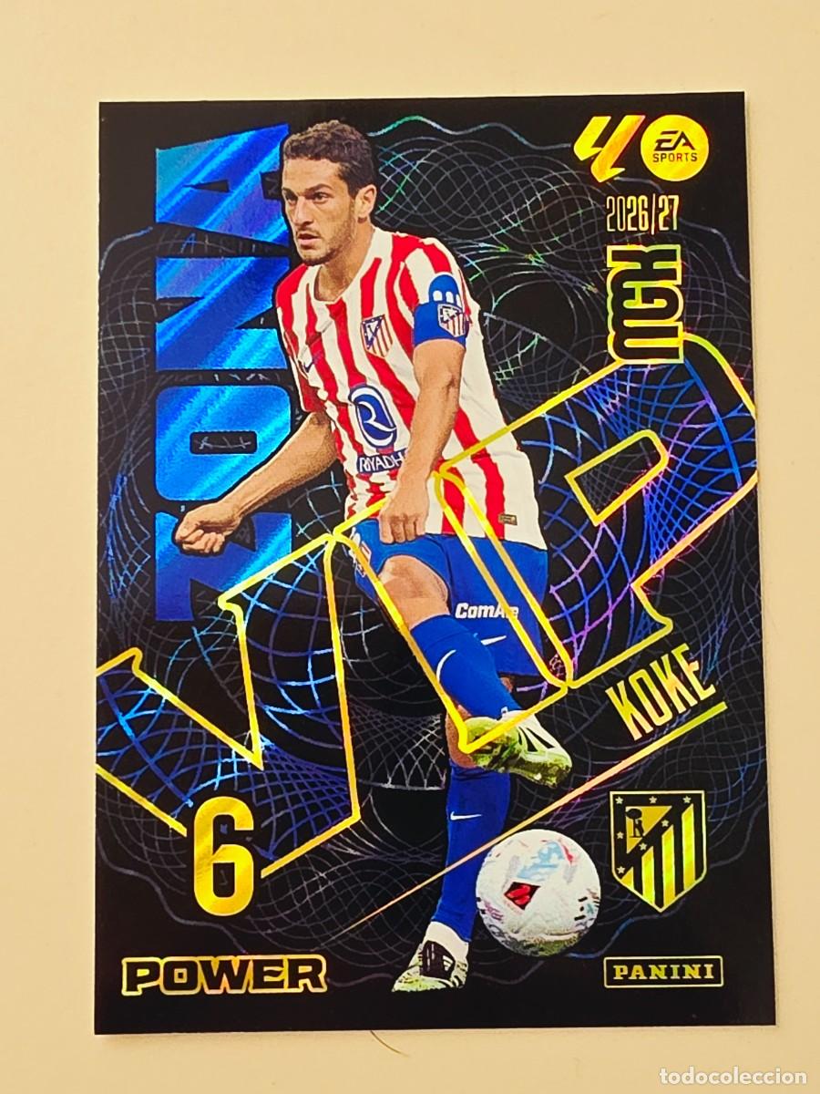 Fu&szlig;ball-Sticker: 400P Koke Resurrecci&oacute;n, Atl&eacute;tico de Madrid, Zona VIP Power, Panini Megacracks MGK 2026 2027 26 27