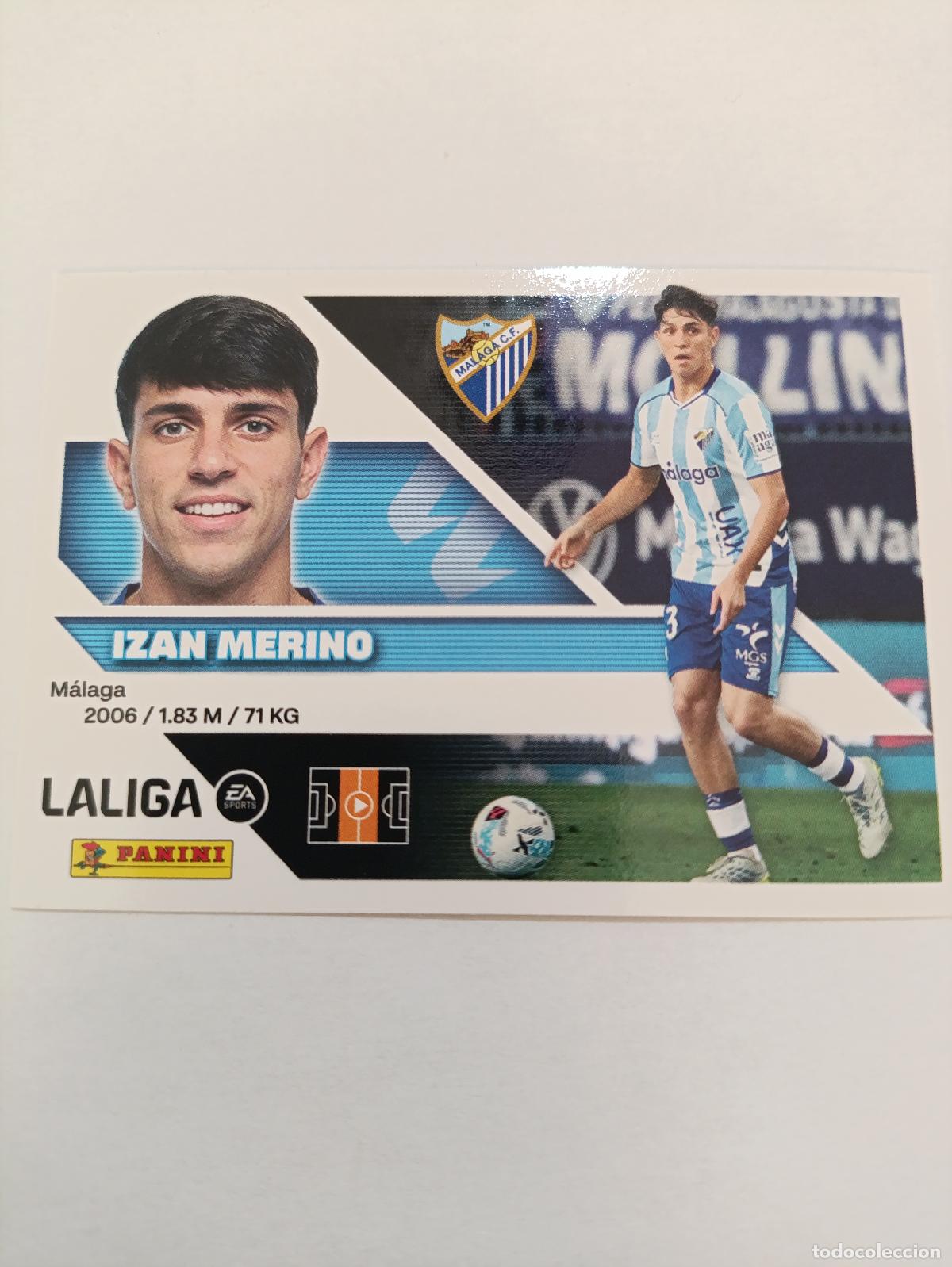 Fu&szlig;ball-Sticker: LIGA ESTE 2026 2027 MALAGA CF IZAN MERINO N&ordm;11