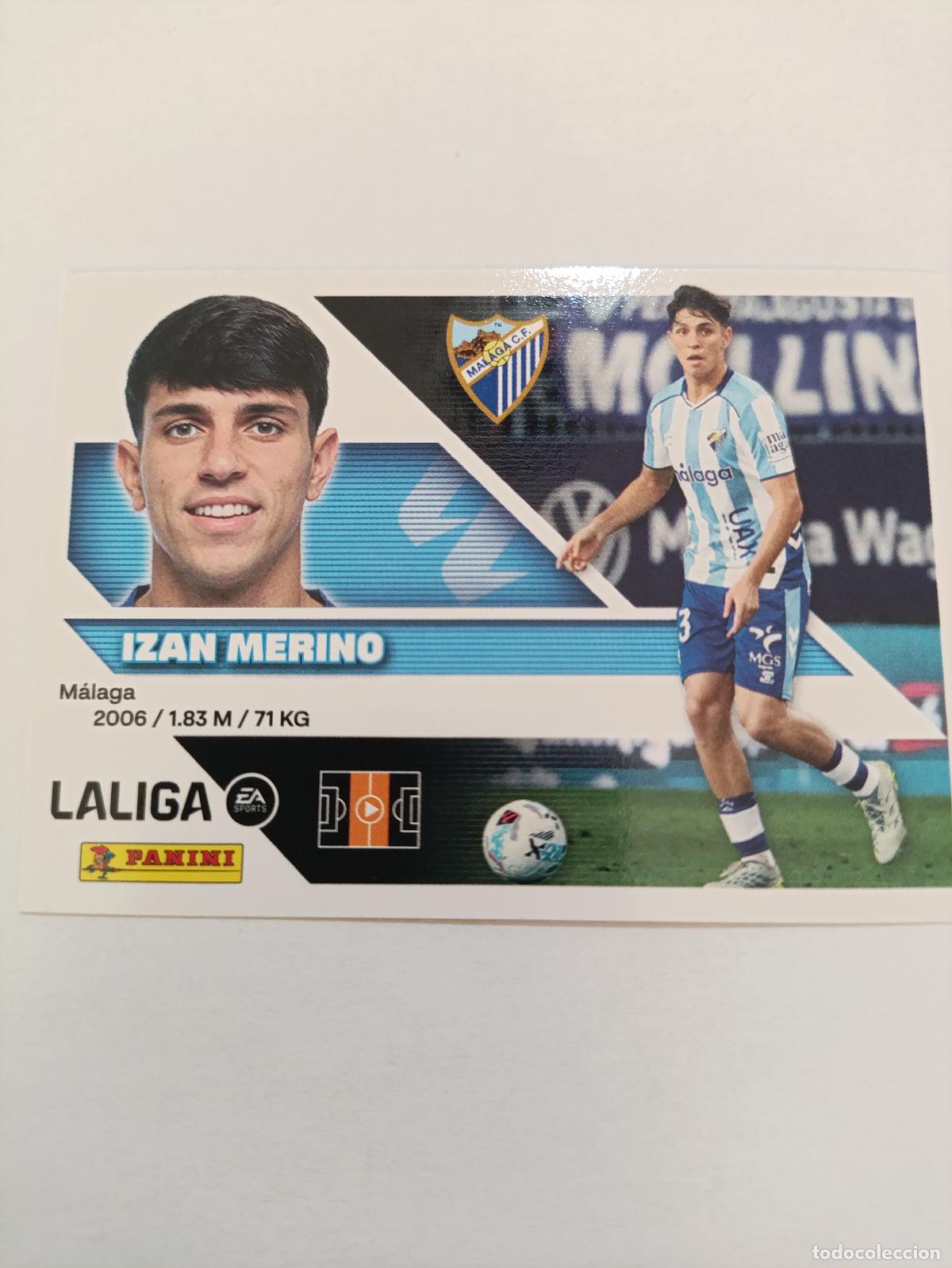 Fu&szlig;ball-Sticker: LIGA ESTE 2026 2027 MALAGA CF IZAN MERINO N&ordm;11