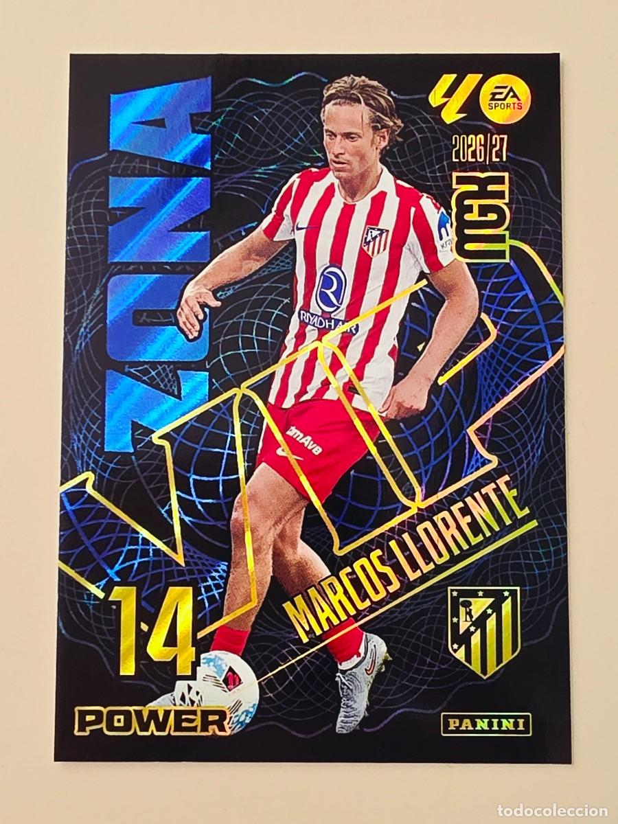 Cromos de Futebol: 401P Marcos Llorente, Atl&eacute;tico de Madrid, Zona VIP Power, Panini Megacracks MGK 2026 2027 26 27