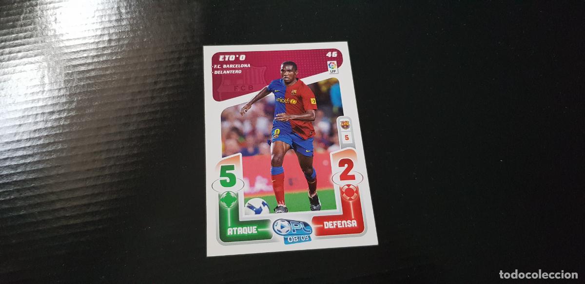 Cromos de Futebol: 46 ETOO ETO BARCELONA 2008 2009 PLAY LIGA 08 09 PANINI
