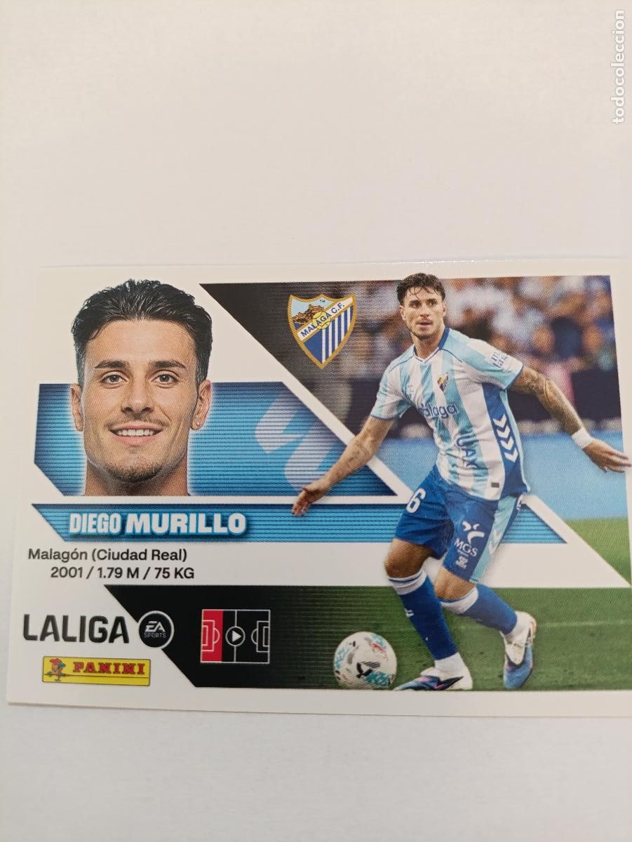 Cromos de Futebol: LIGA ESTE 2026 2027 MALAGA CF MURILLO N&ordm;6