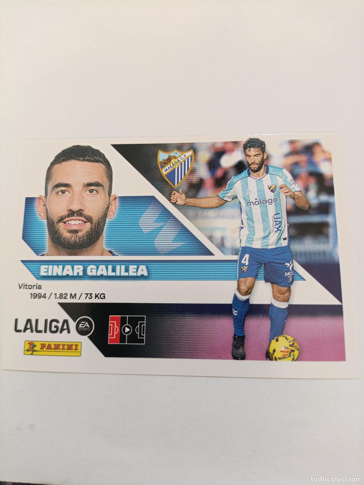 Cartes &agrave; collectionner de Football: LIGA ESTE 2026 2027 MALAGA CF EINAR GALILEA N&ordm;9