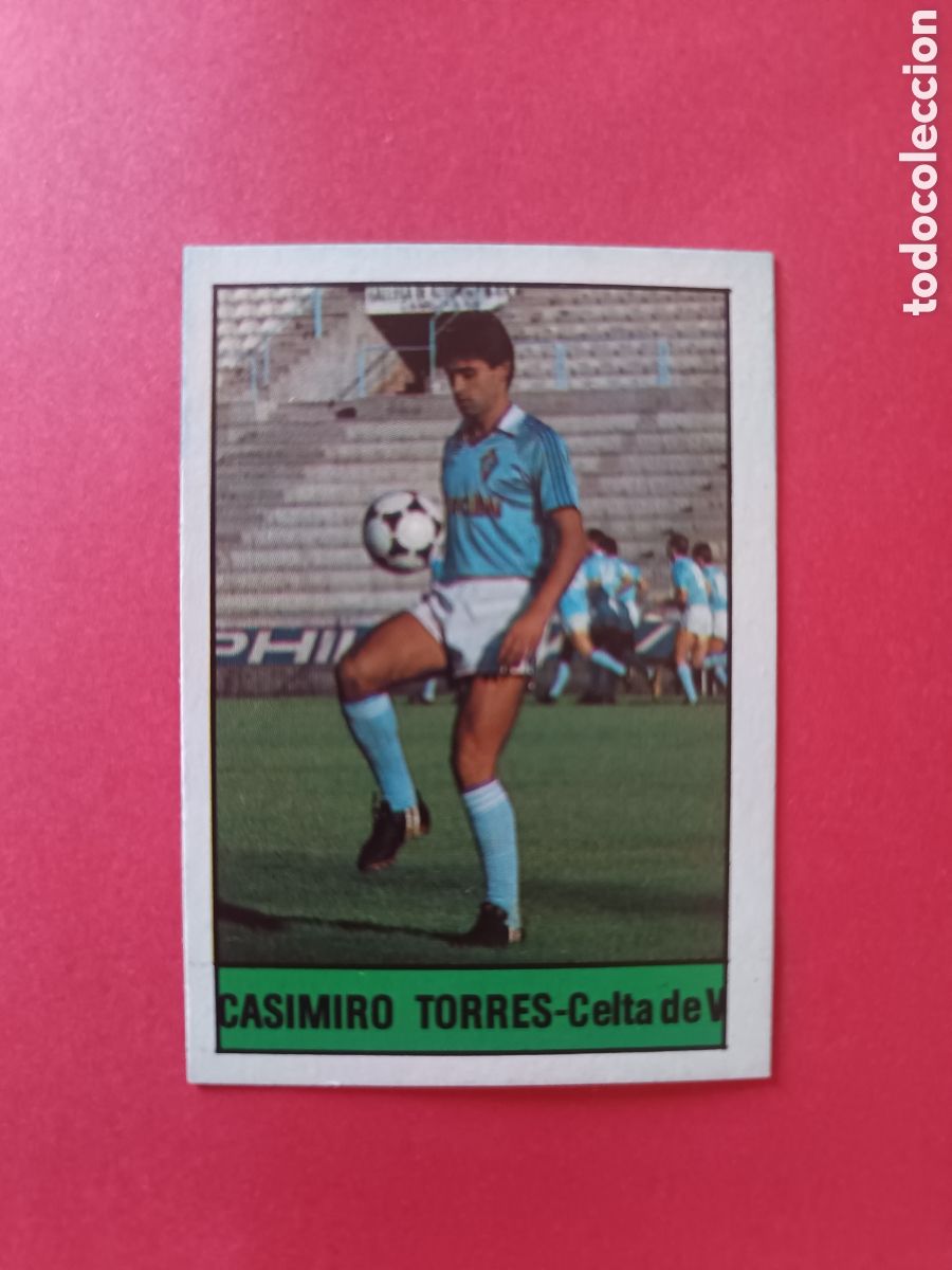 Cartes &agrave; collectionner de Football: LISEL 85-86 CASIMIRO TORRES FICHAJE BIS 311-A NUNCA PEGADO MUY DIF&Iacute;CIL