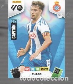 Cromos de f&uacute;tbol: CROMO DE ADRENALYN XL Y PANINI LA LIGA 2025 / 26 REAL ESPA&Ntilde;OL N&ordm; 143 DELANTERO