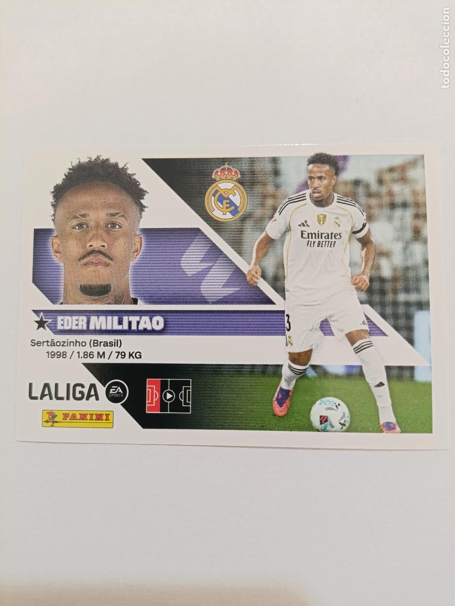 Figurine di Calcio: LIGA ESTE 2026 2027 REAL MADRID MILITAO N&ordm;6