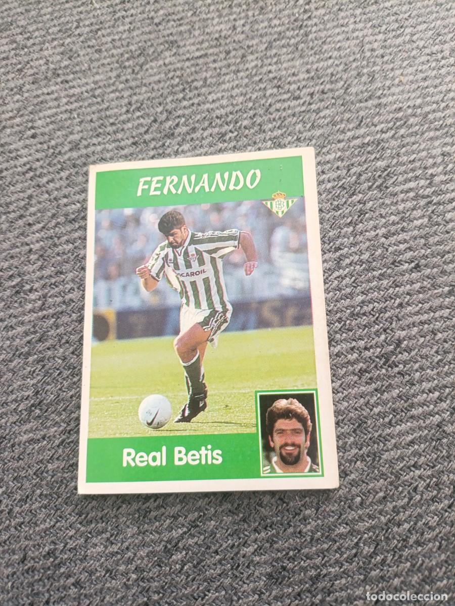 Figurine di Calcio: Panini 97-98 Fernando Betis