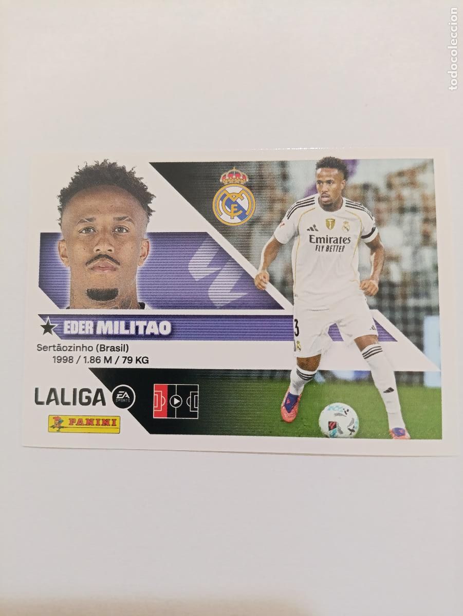 Figurine di Calcio: LIGA ESTE 2026 2027 REAL MADRID MILITAO N&ordm;6