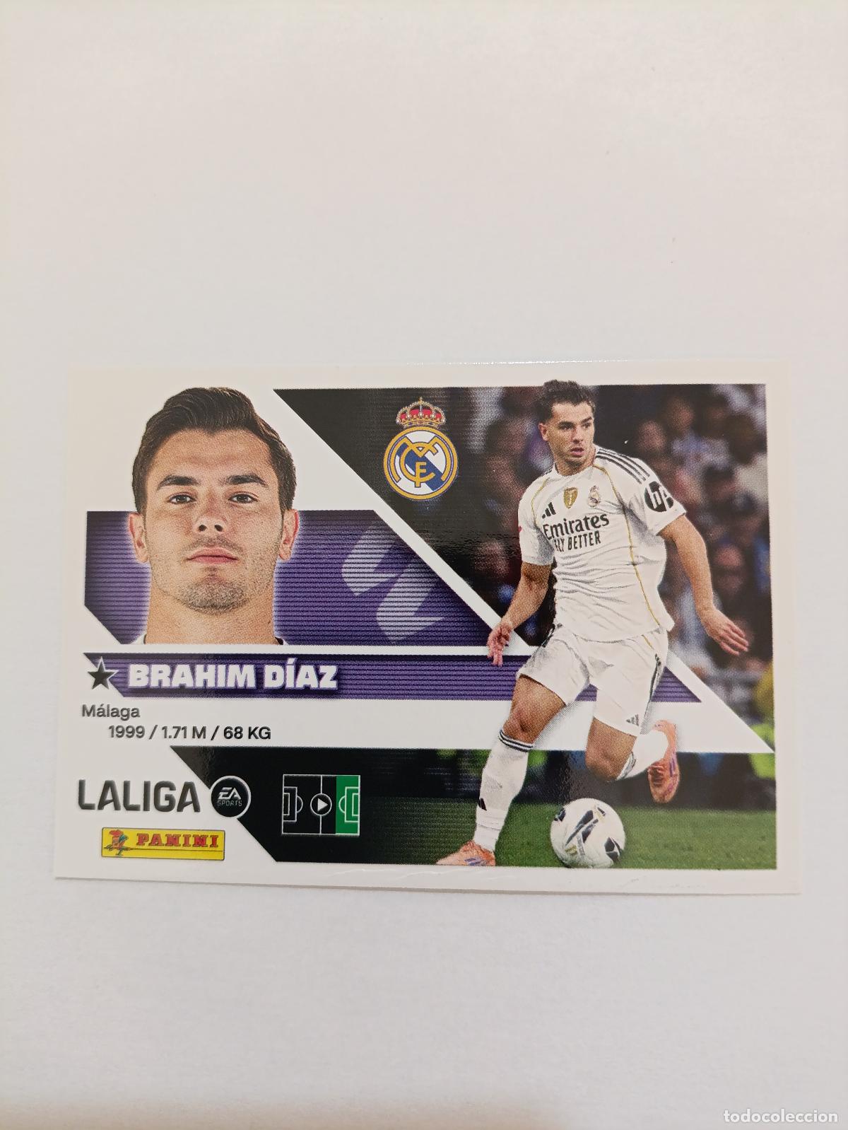 Figurine di Calcio: LIGA ESTE 2026 2027 REAL MADRID BRAHIM DIAZ N&ordm;16A