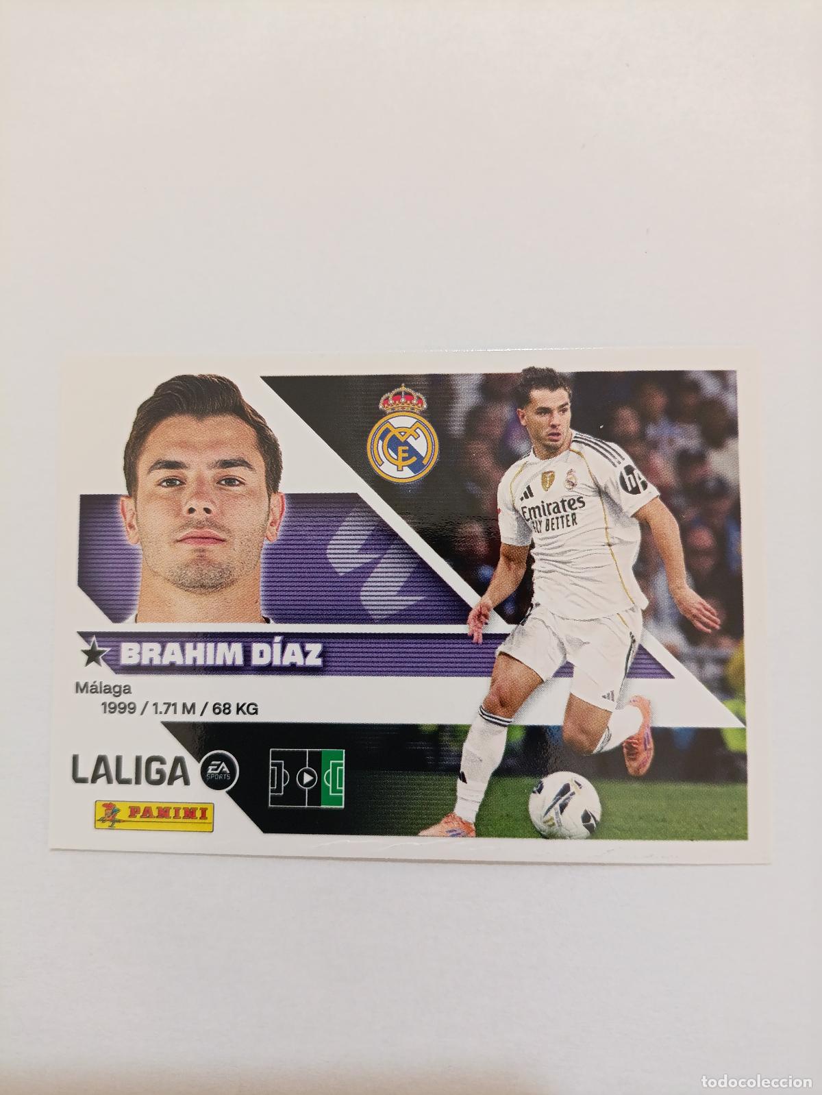 Figurine di Calcio: LIGA ESTE 2026 2027 REAL MADRID BRAHIM DIAZ N&ordm;16A