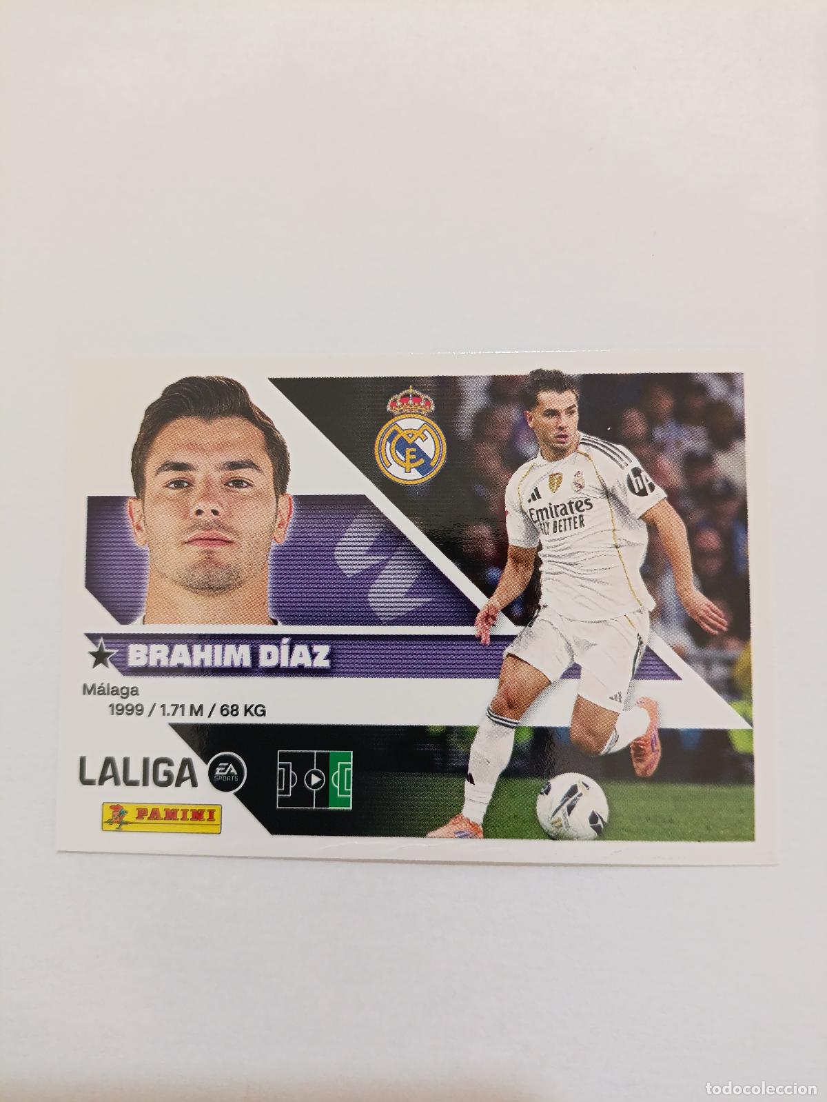 Figurine di Calcio: LIGA ESTE 2026 2027 REAL MADRID BRAHIM DIAZ N&ordm;16A