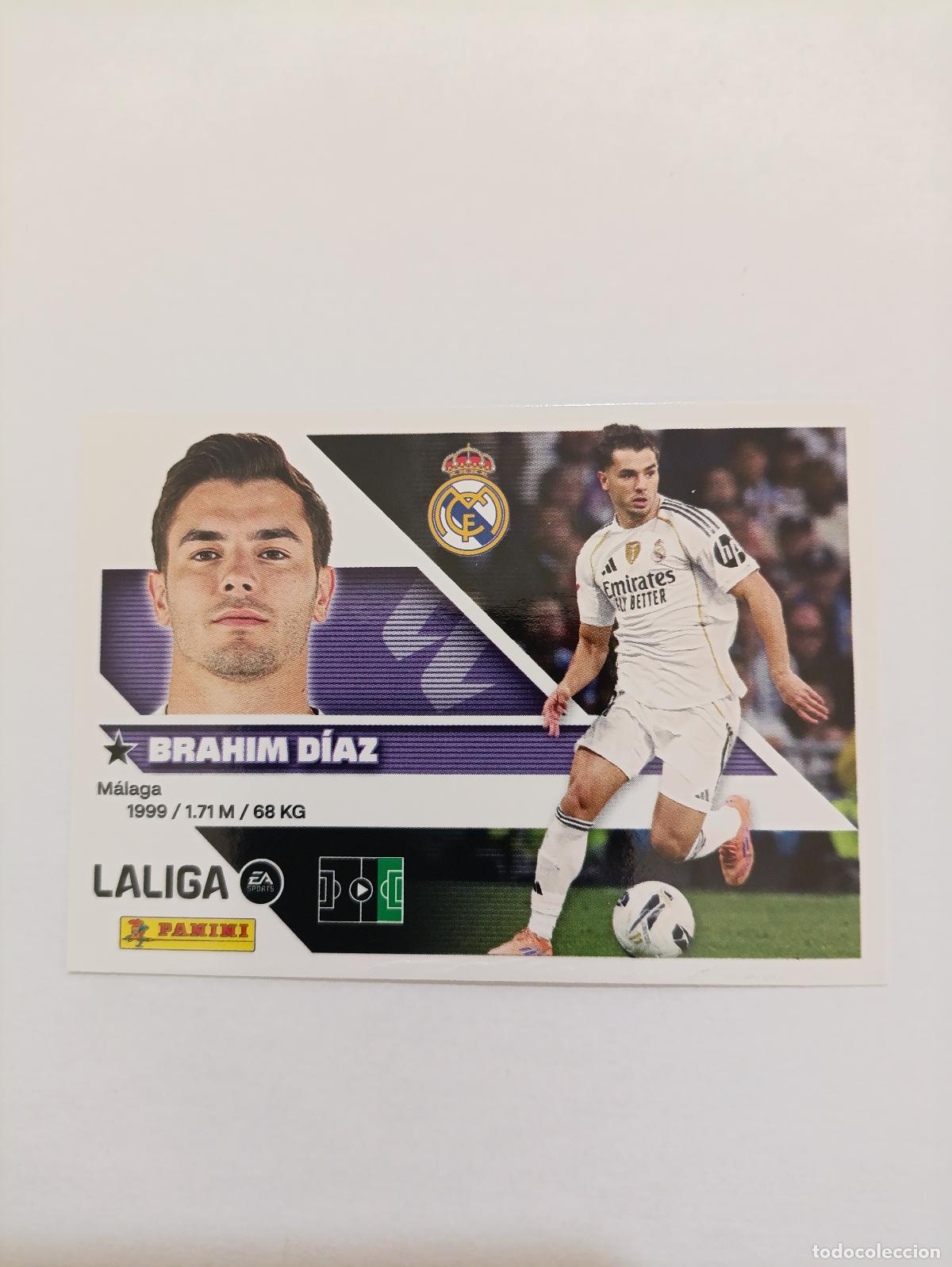 Figurine di Calcio: LIGA ESTE 2026 2027 REAL MADRID BRAHIM DIAZ N&ordm;16A
