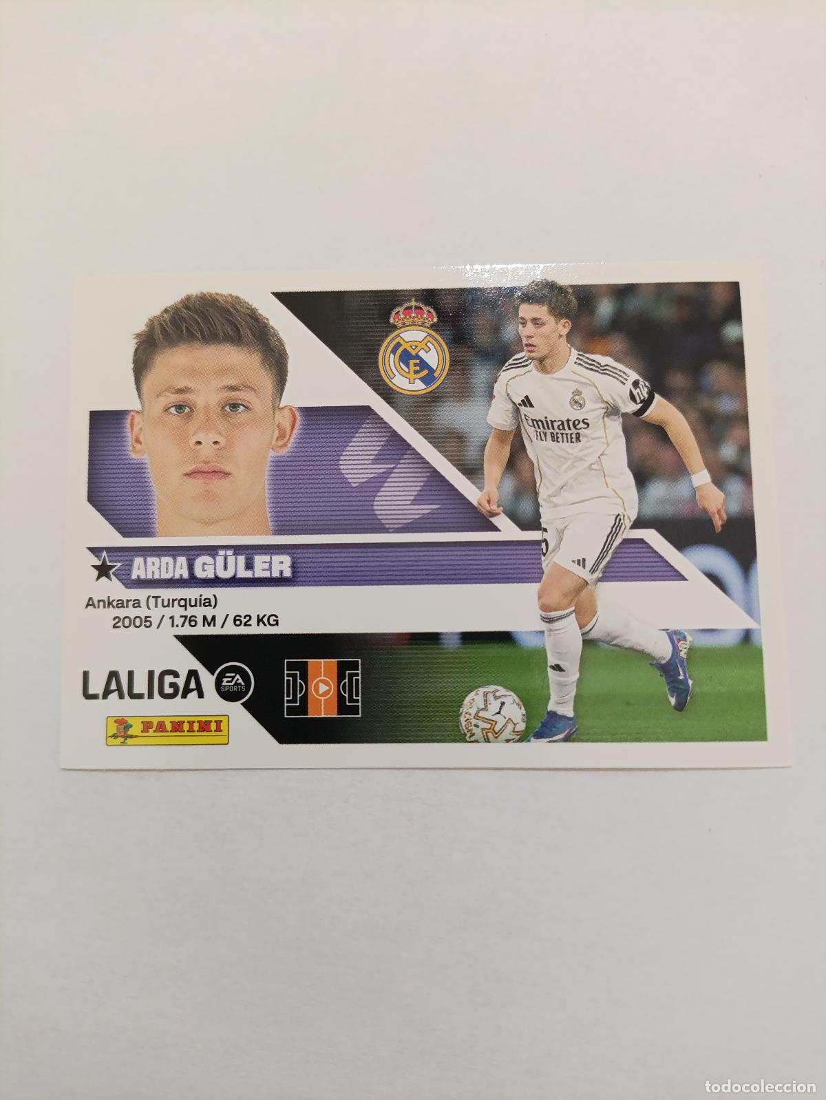 Cartes &agrave; collectionner de Football: LIGA ESTE 2026 2027 REAL MADRID ARDA GULER N&ordm;15A