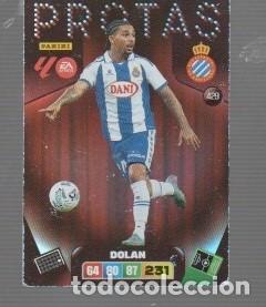 Cartes &agrave; collectionner de Football: CROMO DE ADRENALYN XL Y PANINI LA LIGA 2025 / 26 REAL ESPA&Ntilde;OL N&ordm; 429 DELANTERO