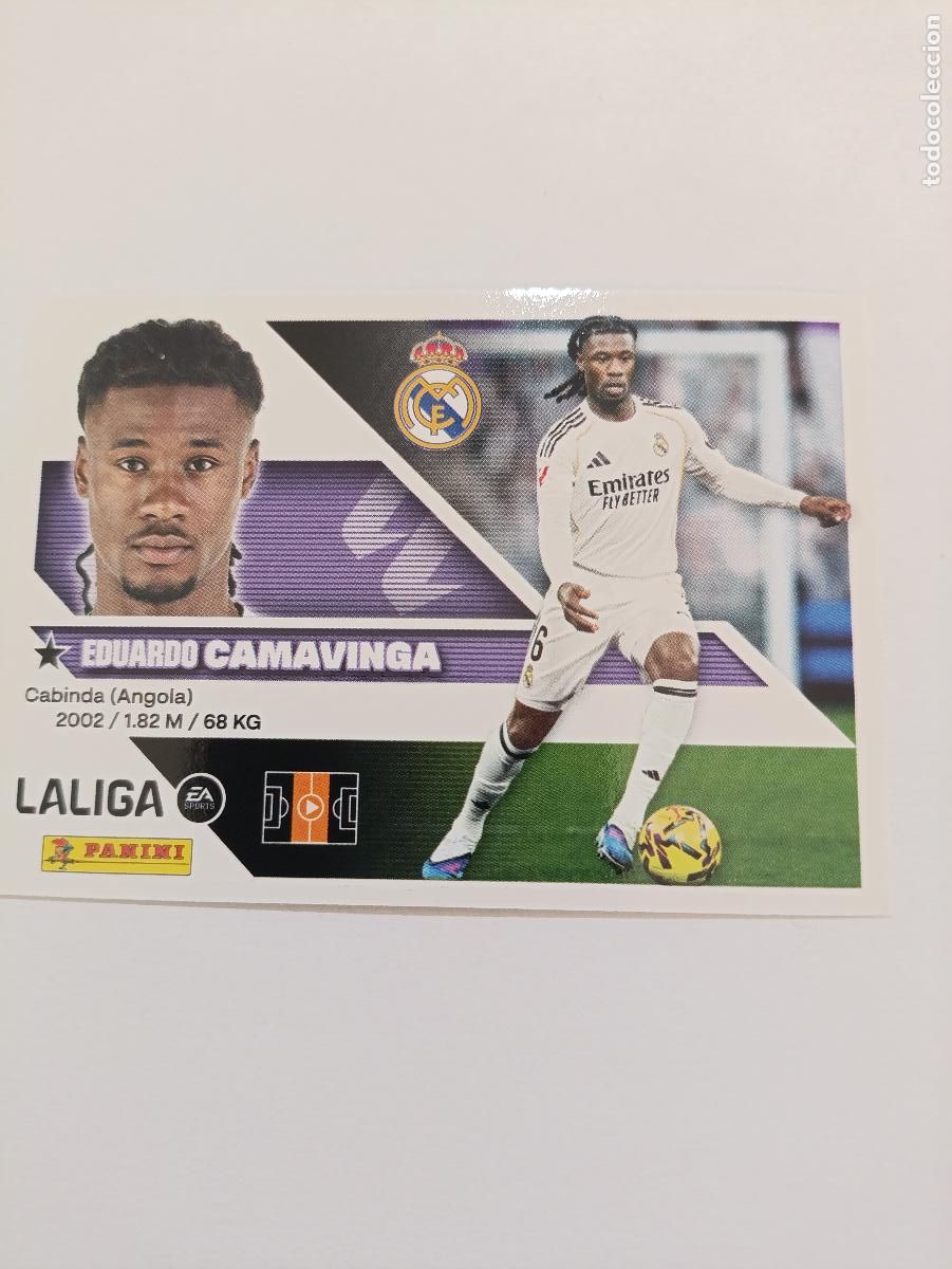 Cartes &agrave; collectionner de Football: LIGA ESTE 2026 2027 REAL MADRID CAMAVINGA N&ordm;13