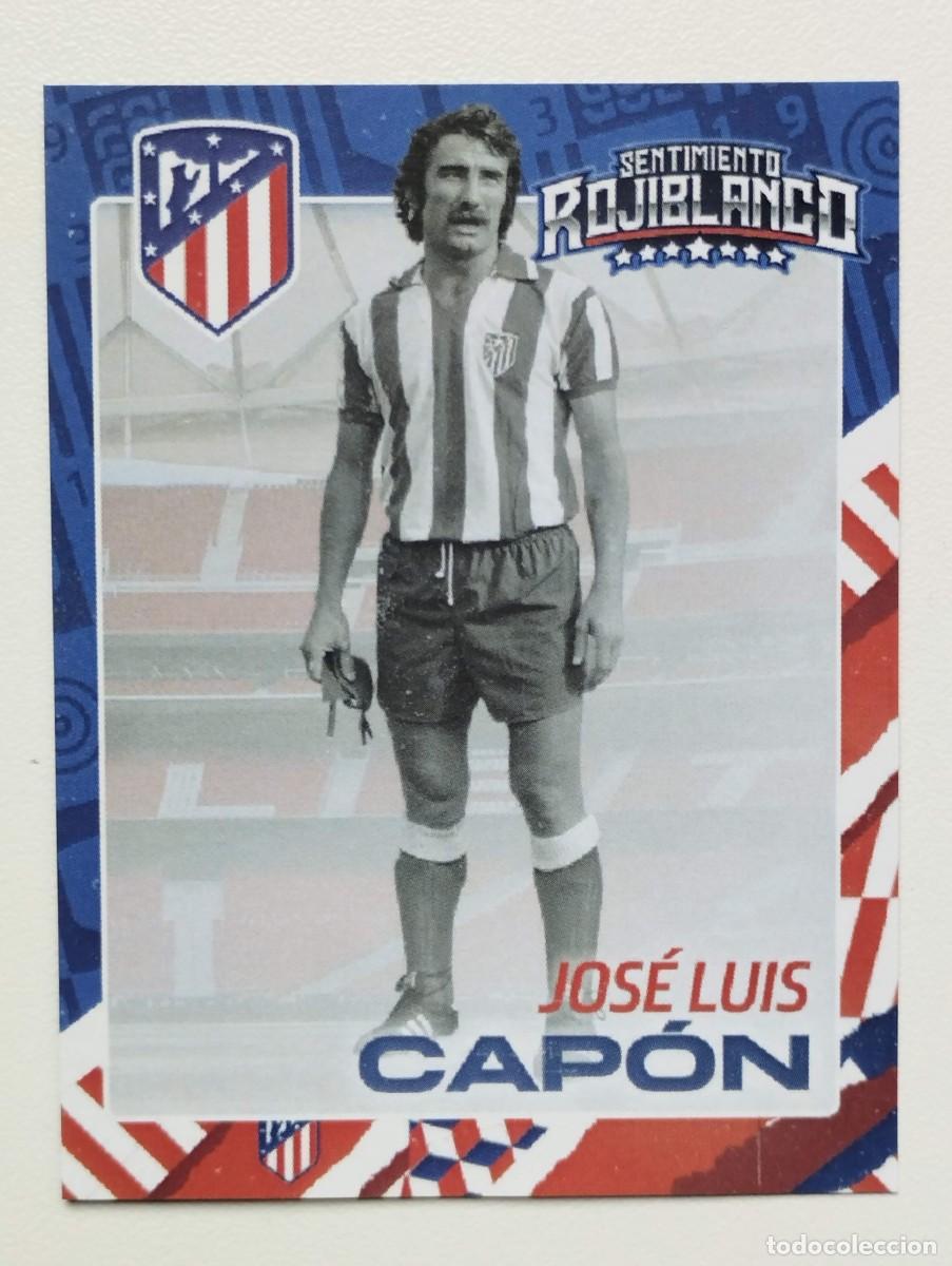 Cartes &agrave; collectionner de Football: CROMO ATLETICO DE MADRID - SENTIMIENTO ROJIBLANCO - DEFENSAS - JOSE LUIS CAPON