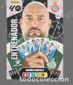 Cartes &agrave; collectionner de Football: CROMO DE ADRENALYN XL Y PANINI LA LIGA 2025 / 26 REAL ESPA&Ntilde;OL N&ordm; 486 ENTRENADOR