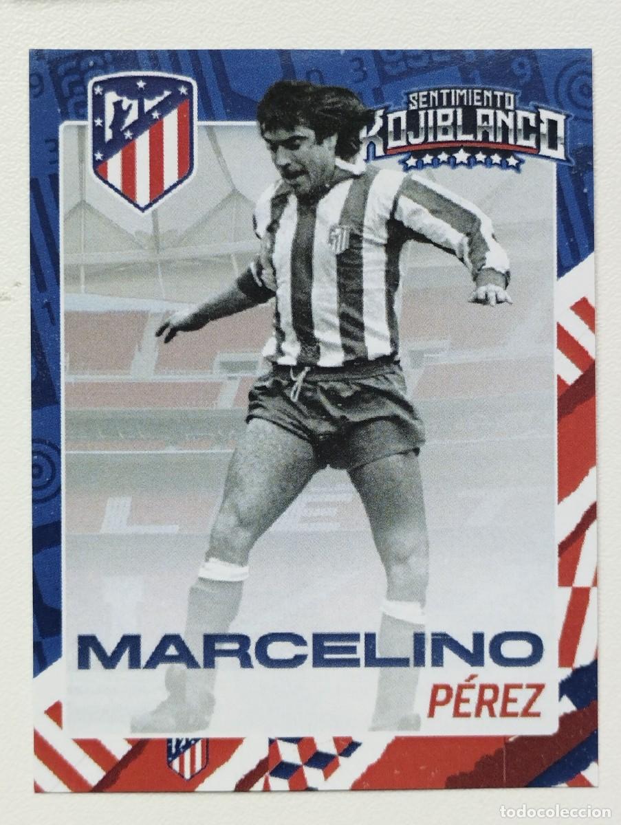 Cartes &agrave; collectionner de Football: CROMO ATLETICO DE MADRID - SENTIMIENTO ROJIBLANCO - DEFENSAS - MARCELINO PEREZ