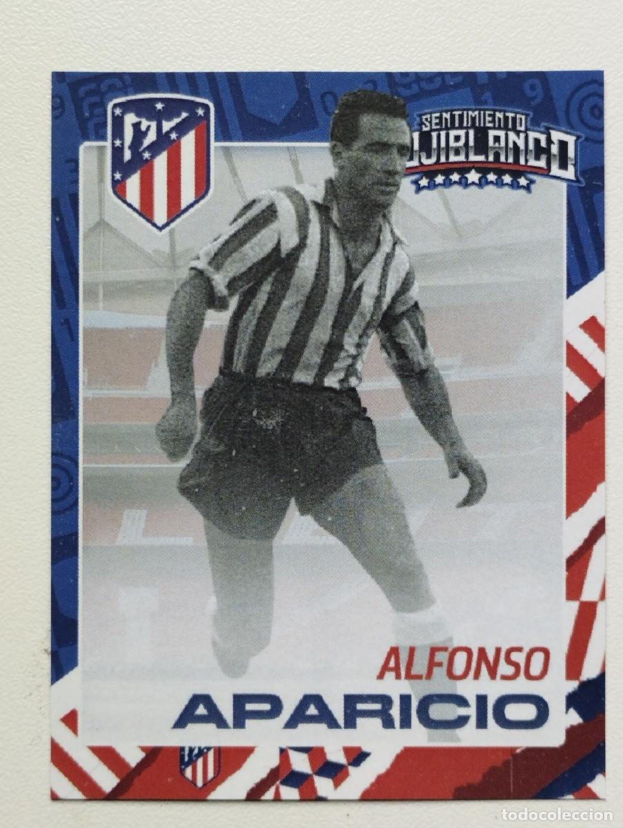 Cartes &agrave; collectionner de Football: CROMO ATLETICO DE MADRID - SENTIMIENTO ROJIBLANCO - DEFENSAS - ALFONSO APARICIO