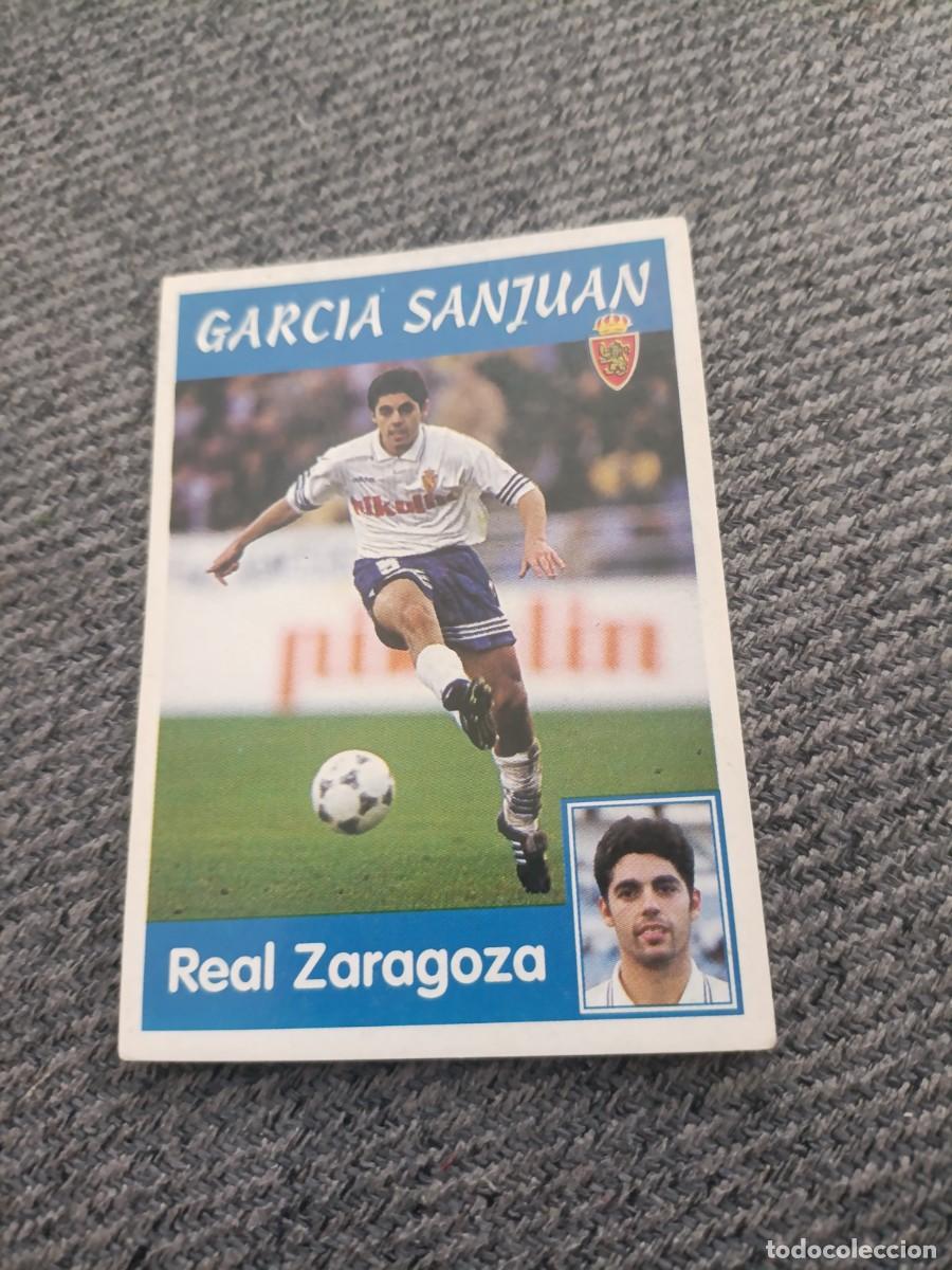 Cartes &agrave; collectionner de Football: Liga 97-98 Garc&iacute;a Sanjuan Zaragoza