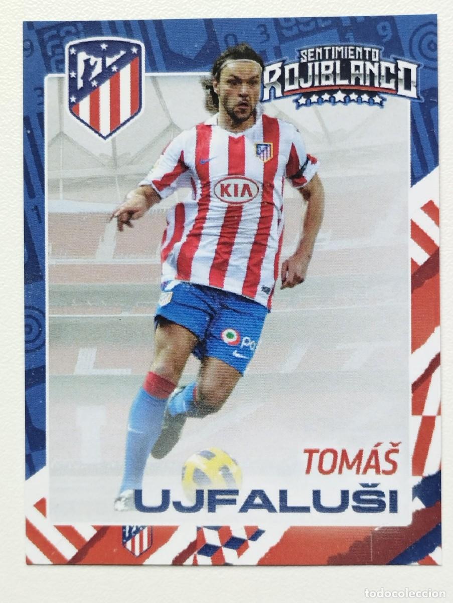 Cartes &agrave; collectionner de Football: CROMO ATLETICO DE MADRID - SENTIMIENTO ROJIBLANCO - DEFENSAS - TOMAS UJFALUSI