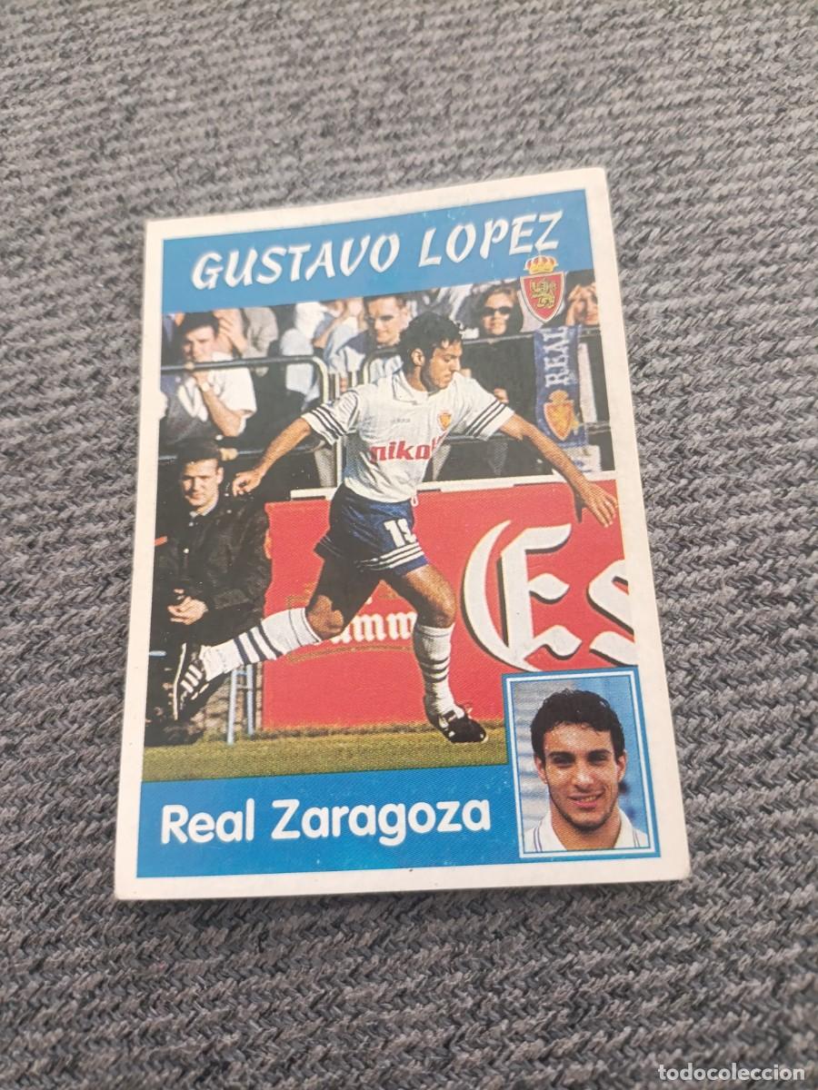 Cromos de f&uacute;tbol: Panini 97-98 Gustavo L&oacute;pez Zaragoza