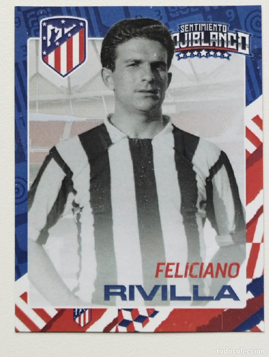 Cartes &agrave; collectionner de Football: CROMO ATLETICO DE MADRID - SENTIMIENTO ROJIBLANCO - DEFENSAS - FELICIANO RIVILLA