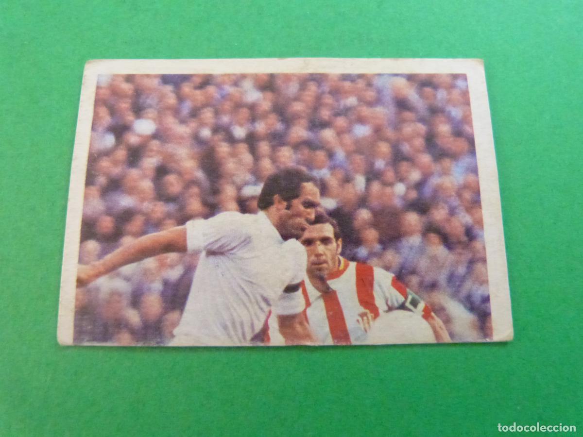 Cromos de f&uacute;tbol: CROMO FUTBOL PIRRI QUINI N&ordm; 47 FUTBOLISTAS ACCI&Oacute;N DESPEGADO LIGA ESTE 1980-1981/80-81