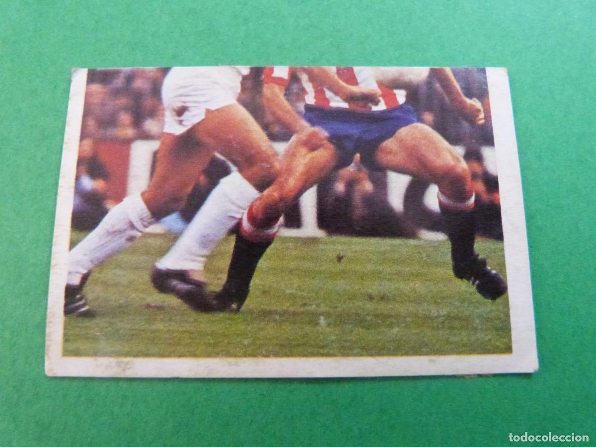 Cromos de f&uacute;tbol: CROMO FUTBOL PIRRI QUINI N&ordm; 48 FUTBOLISTAS ACCI&Oacute;N DESPEGADO LIGA ESTE 1980-1981/80-81