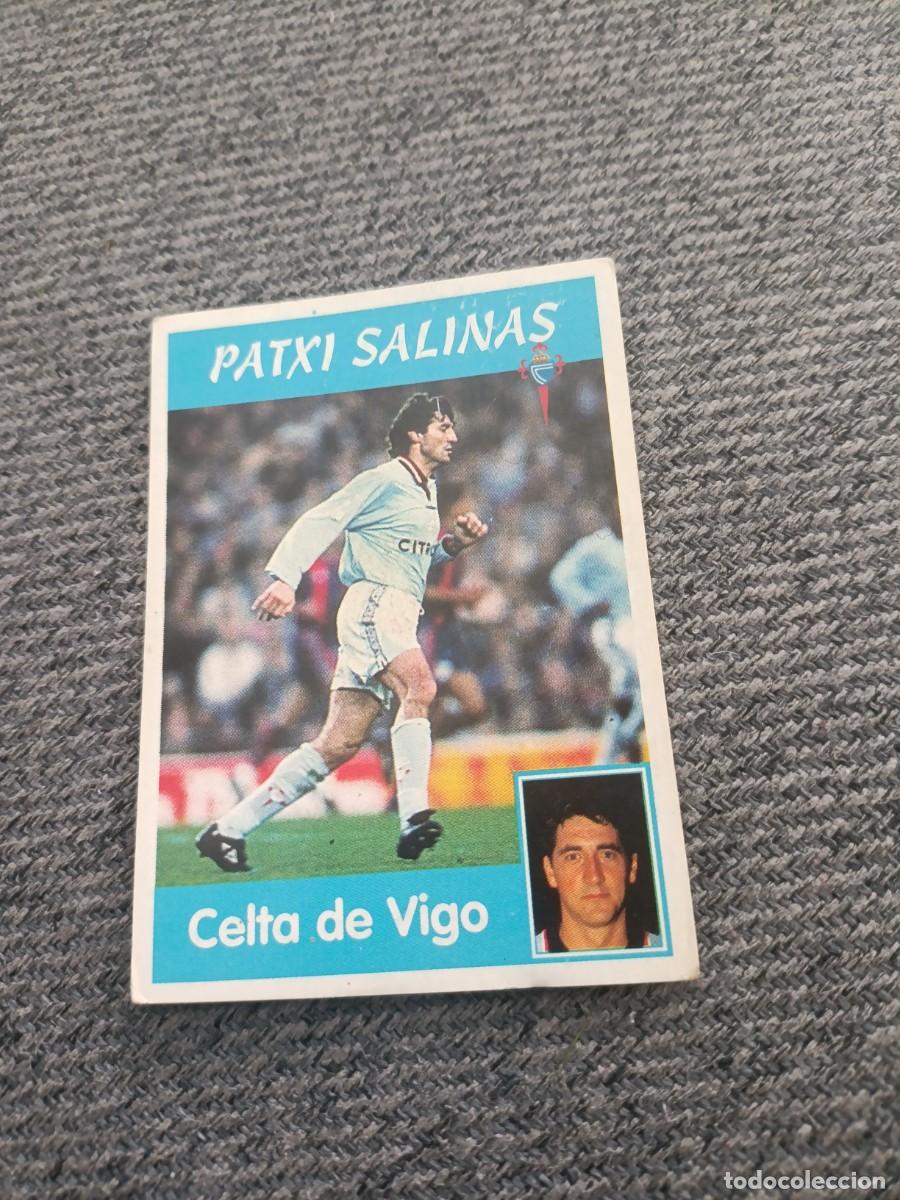 Cromos de f&uacute;tbol: Panini 97-98 Patxi Salinas Celta de Vigo